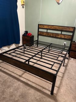 Full size  bed frame