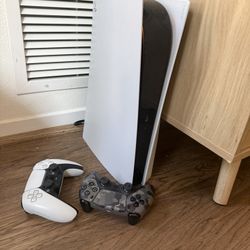 PS5 With 2 Controllers