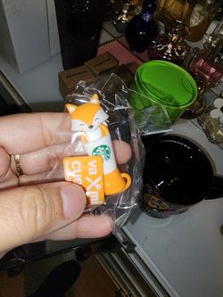 Fox Starbucks Straw Covers