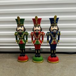 3 Nutcrackers $40 all 3 as is,SEE PICTURES “PICK UP ON 51ave and Glendale 