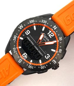 Alpina AlpinerX Alive AL-283X5AQ6 Smartwatch Orange Strap  (A1G013496)
