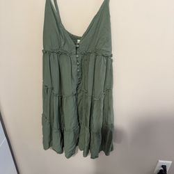 Short Green Sundress 