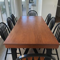 Kitchen/ Dining Room Table For Large Family 