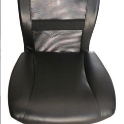 Leather Mesh Cushion Office Chair