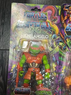 Masters of the Universe:Origins Turtles of Grayskull Michelangelo New
