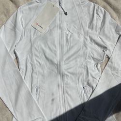 White Lulu Define Jacket