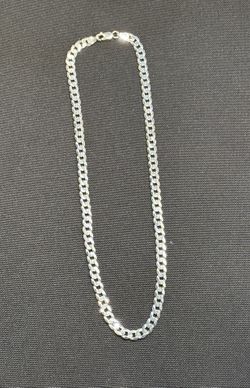 17” Cuban Link Choker – 925 Italy Sterling Silver – 1/4” Thick