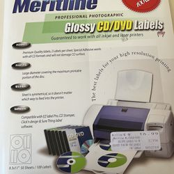 Glossy CD/DVD Labels