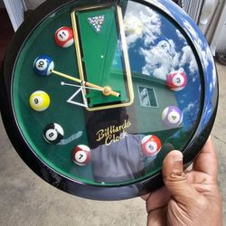 Billard Clock