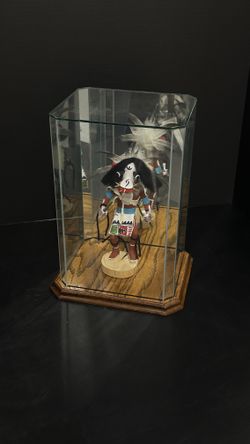 Native American doll with case