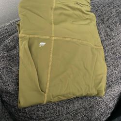 Green Fabletic Leggings Size L