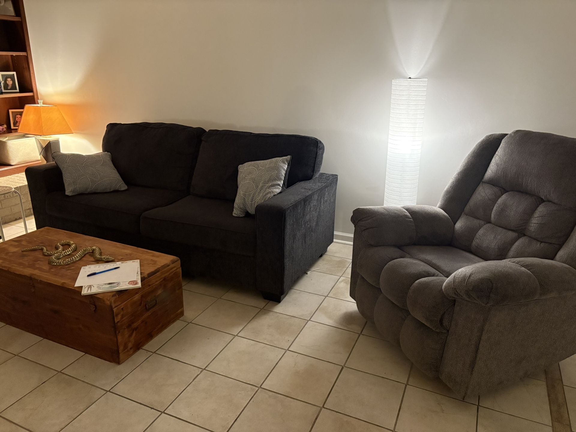 Couch And Recliner