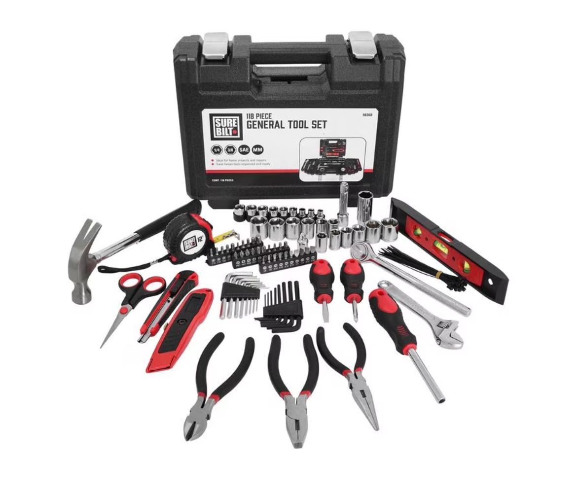 Multi Purpose Tool Set 118 Piece