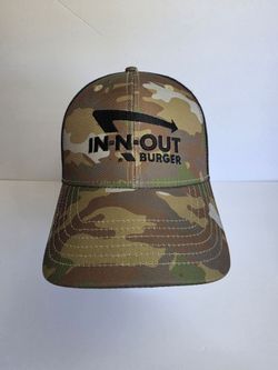 In-N-Out Camouflage Adjustable Snapback Trucker Hat O/S
