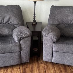 FREE Dark Gray Rocker Recliners