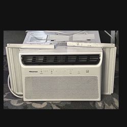 Hisense Ac Unit - 350-sq ft Window Air Conditioner with Remote (115-Volt; 8000-BTU) ENERGY STAR | Model #HAW0821CW1W ——