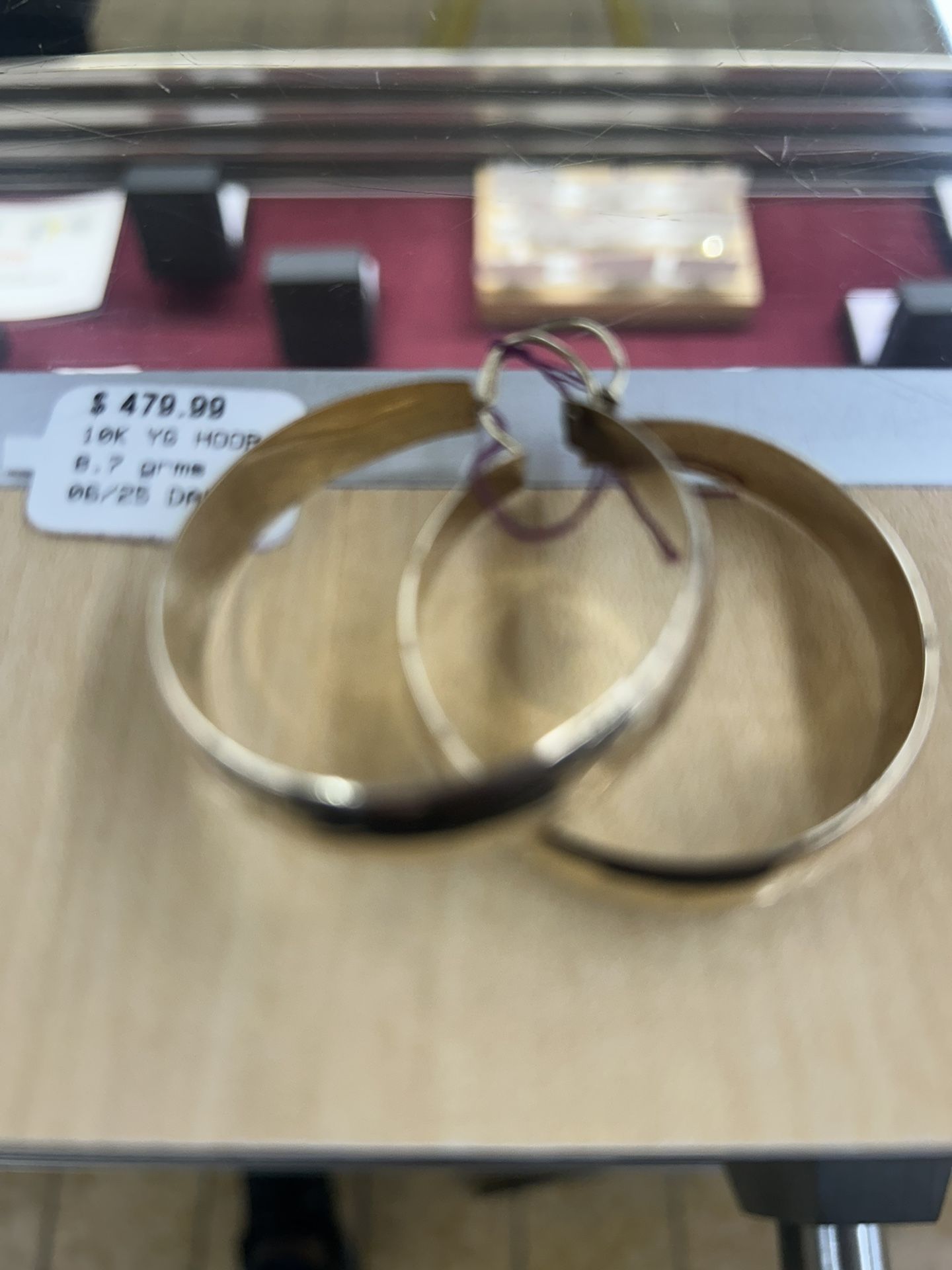 Hoop Earrings Layaway Today $48