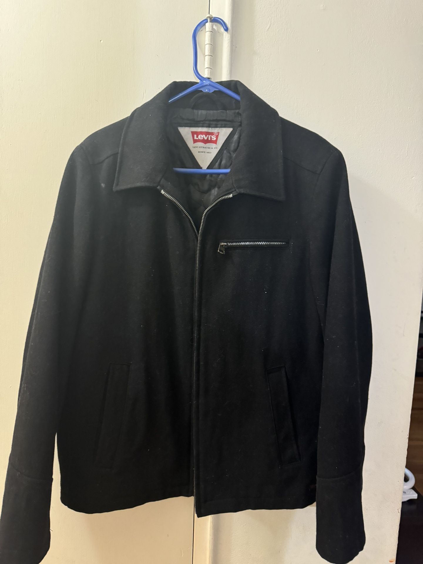 Levis Mens Wool jacket size Medium pre owned