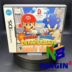 Mario & Sonic at the Olympic Games (Nintendo DS, CASE ONLY / NO GAME / Authentic Inserts