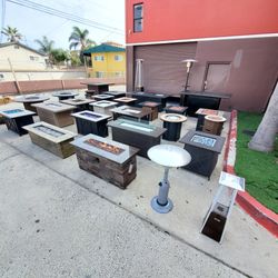 New Outdoor Patio Furniture Fire Pit Heater In Stock!