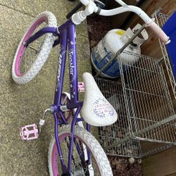 Bicycle for girls , Used 1 time only