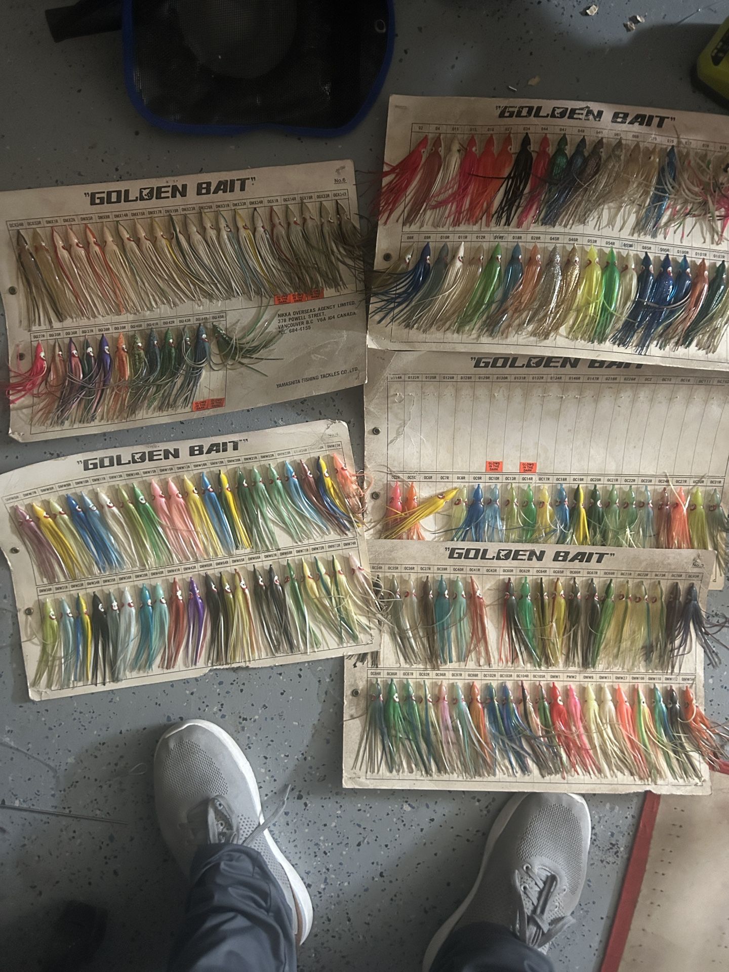 Yamashita Squid Hoochie Sets