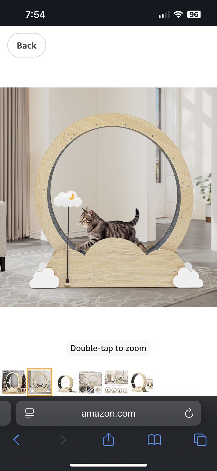Like new 30” Exercise Wheel for cats