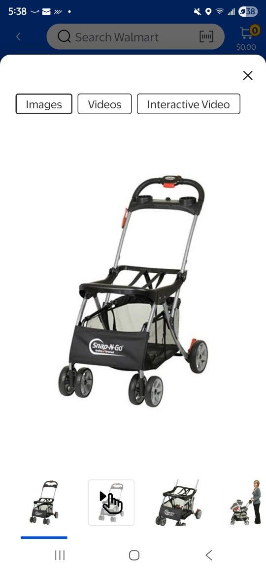 Snap And Go Baby Trend Universal Car Seat Stroller Single