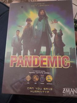 Pandemic new board game is sealed.