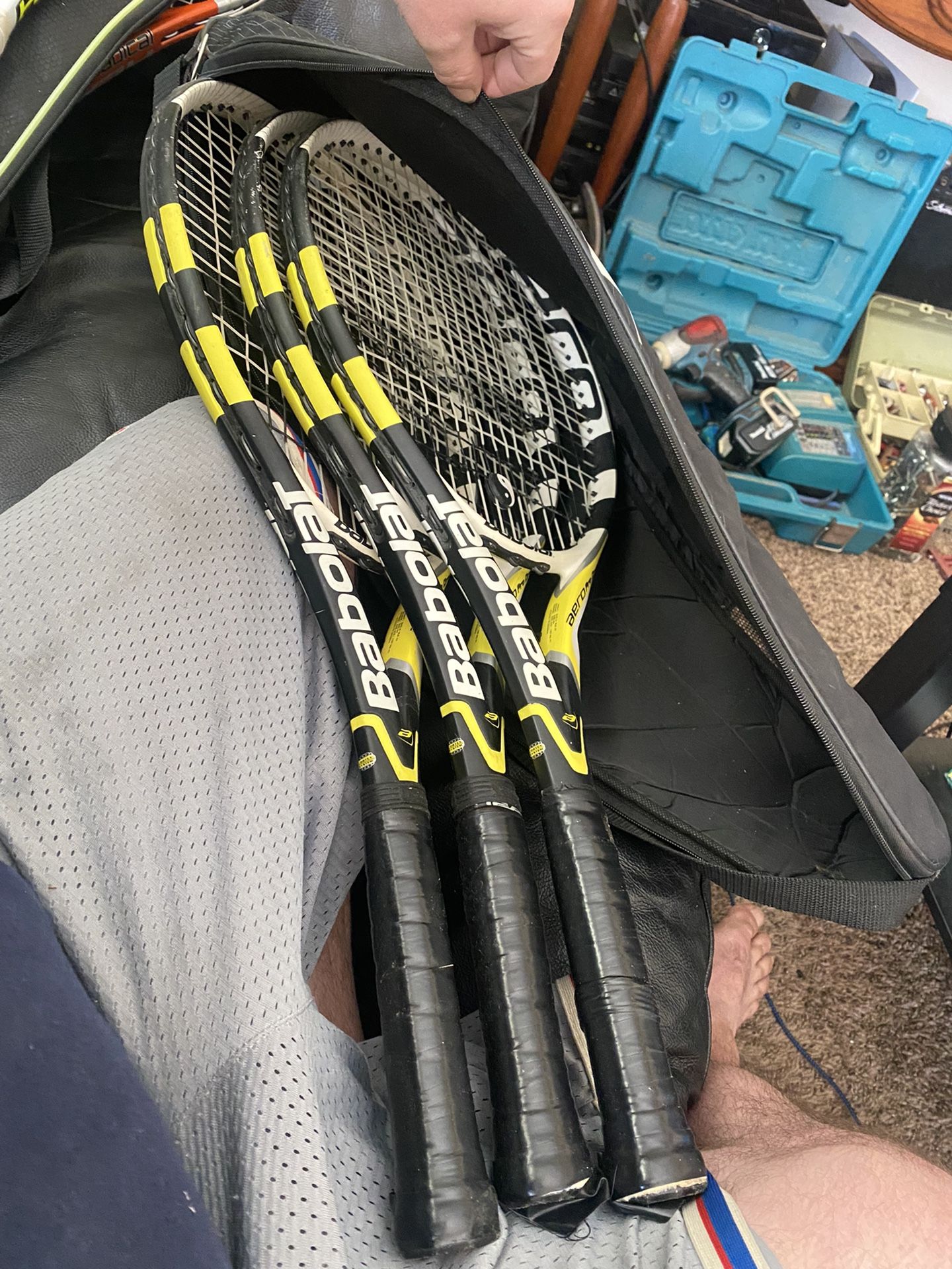 Babolat Aero Pro Drive Jr Tennis Racquets (three Available ) 26” Junior Rackets  100” Head Size 0 4” Grip
