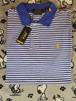 Brand New With Tags Polo Ralph Lauren Men's Classic Fit Striped Polo  All Sizes and All Colors Available!