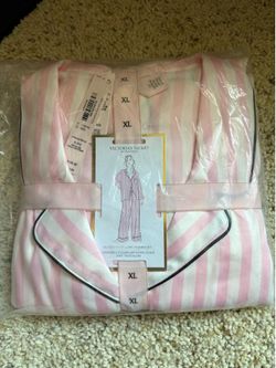 VS satin long sleeve pajama set