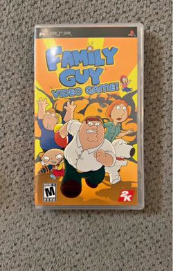 Family Guy Video Game - Rare PSP Collector's Item
