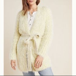 Anthropologie LARKIN LUREX CARDIGAN