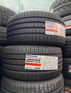 New Toyo 255/40R18 Tires