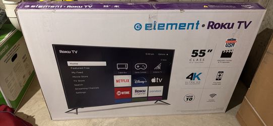 55” Element Roku Smart TV – 4K UHD HDR10