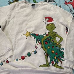 Grinch Sweatshirt Xl Adults 