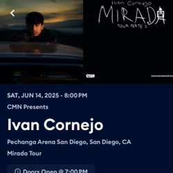 Ivan Cornejo Concert San Diego Jun 14