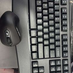 Wireless Keyboard And Mouse Combo C203, Black   New  