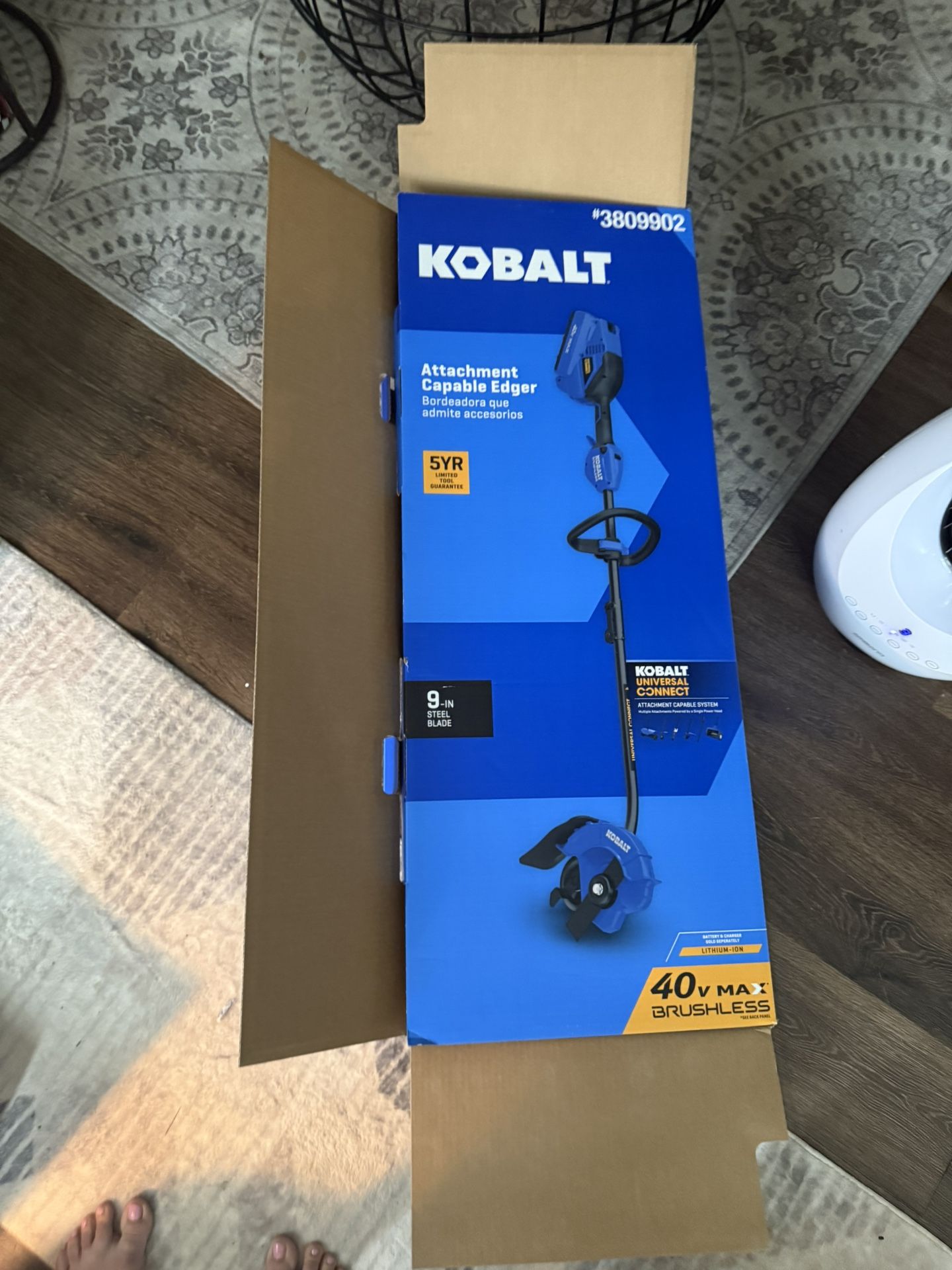 Brand New 40volt Kobalt Edger
