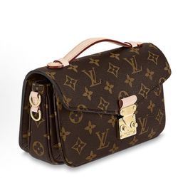 LOUIS VUITTON Pochette Metis East West Classic Old Flower Detachable Shoulder (650)78