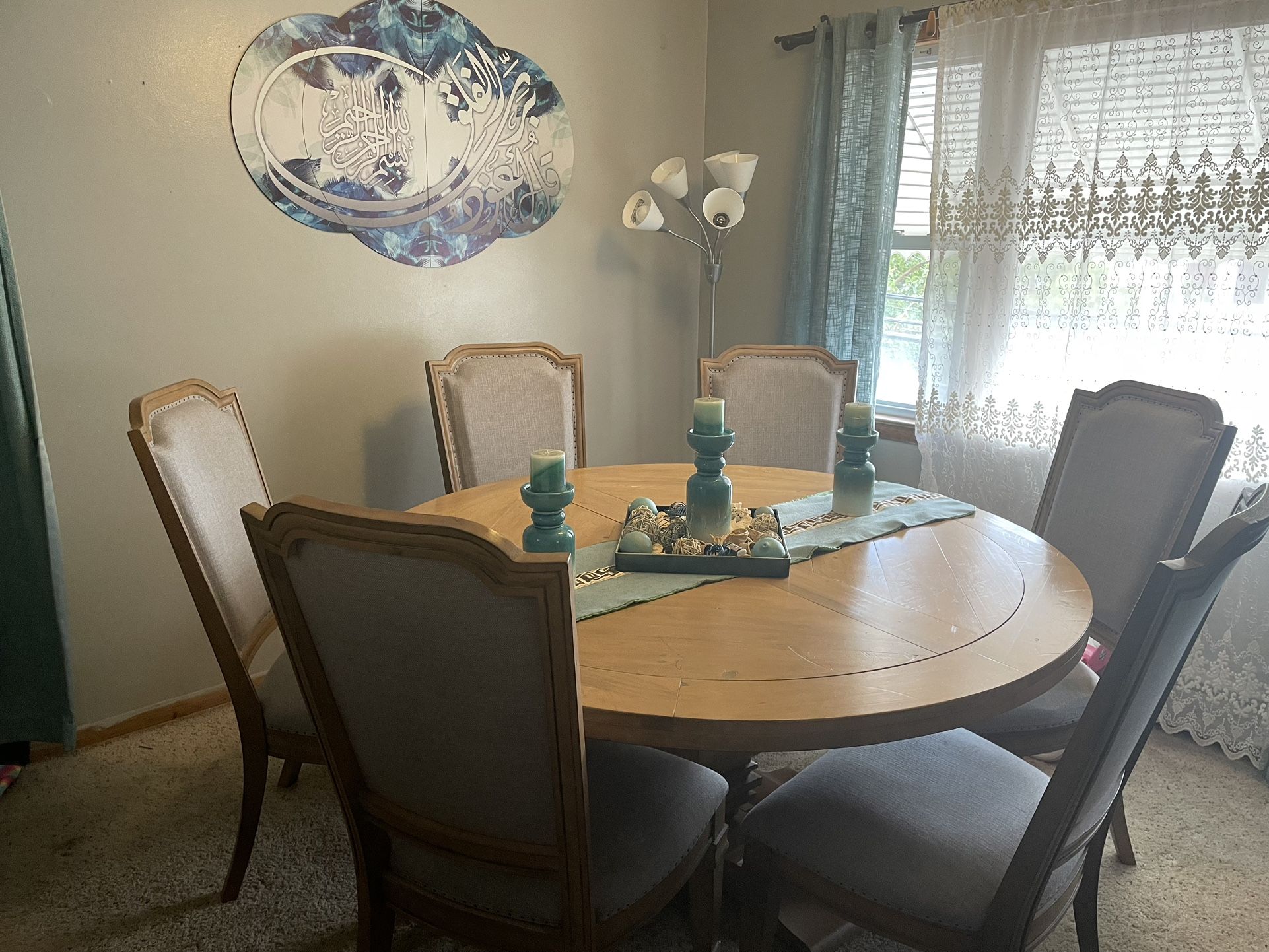 Dining Room Table W/ Chairs
