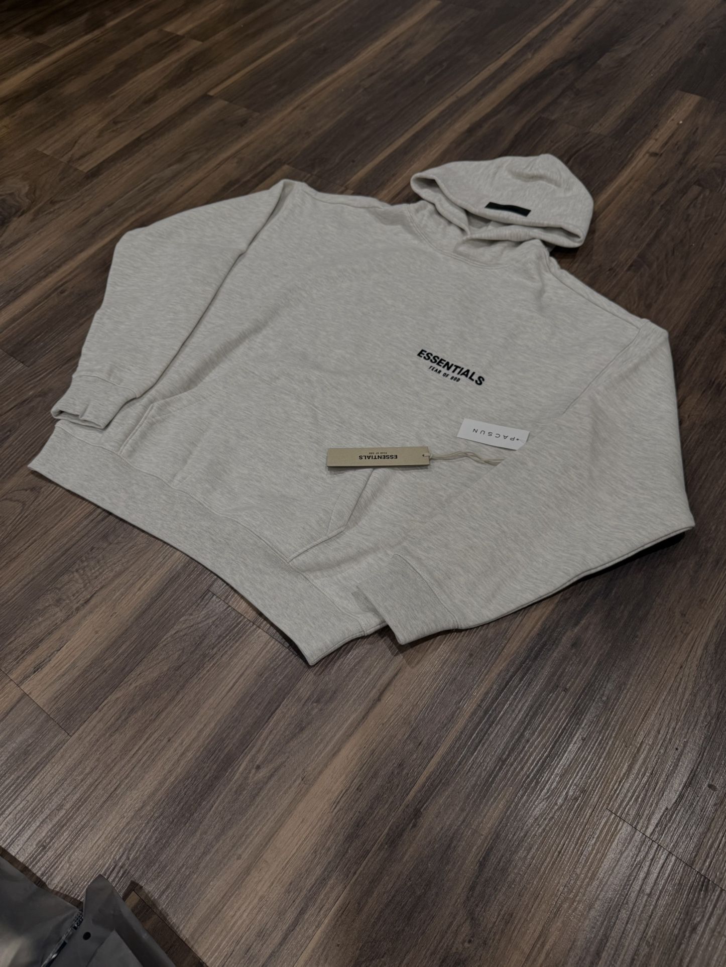 ESSENTIALS LIGHT OATMEAL HOODIE