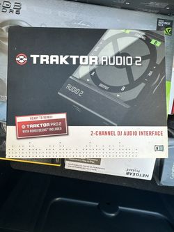 Traktor Audio 2 – 2-Channel DJ Audio Interface (Brand New)