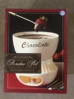 Porcelain Fondue Pot