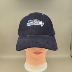 NFL Seattle Seahawks Navy Blue Adjustable Hat