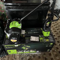 Greenworks snow shovel 80v 12" Cordless Brushless