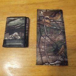 Mens Wallet. Hunting Design. OBO
