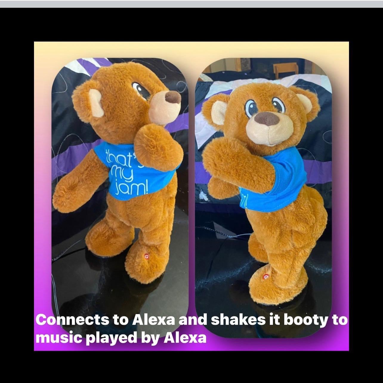Twerking Teddy Bear (connects To Amazon Alexa)