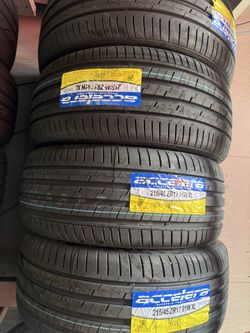 215/45/17 Accelera All Season Tires installed (4) New 50,000 Mile Warranty-We Finance